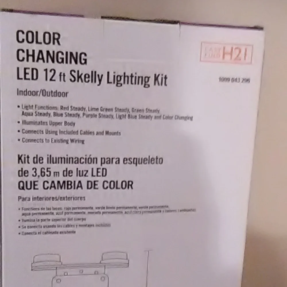 LED Skelly Lighting Kit with Color Changing Feature - Picture 2 of 2